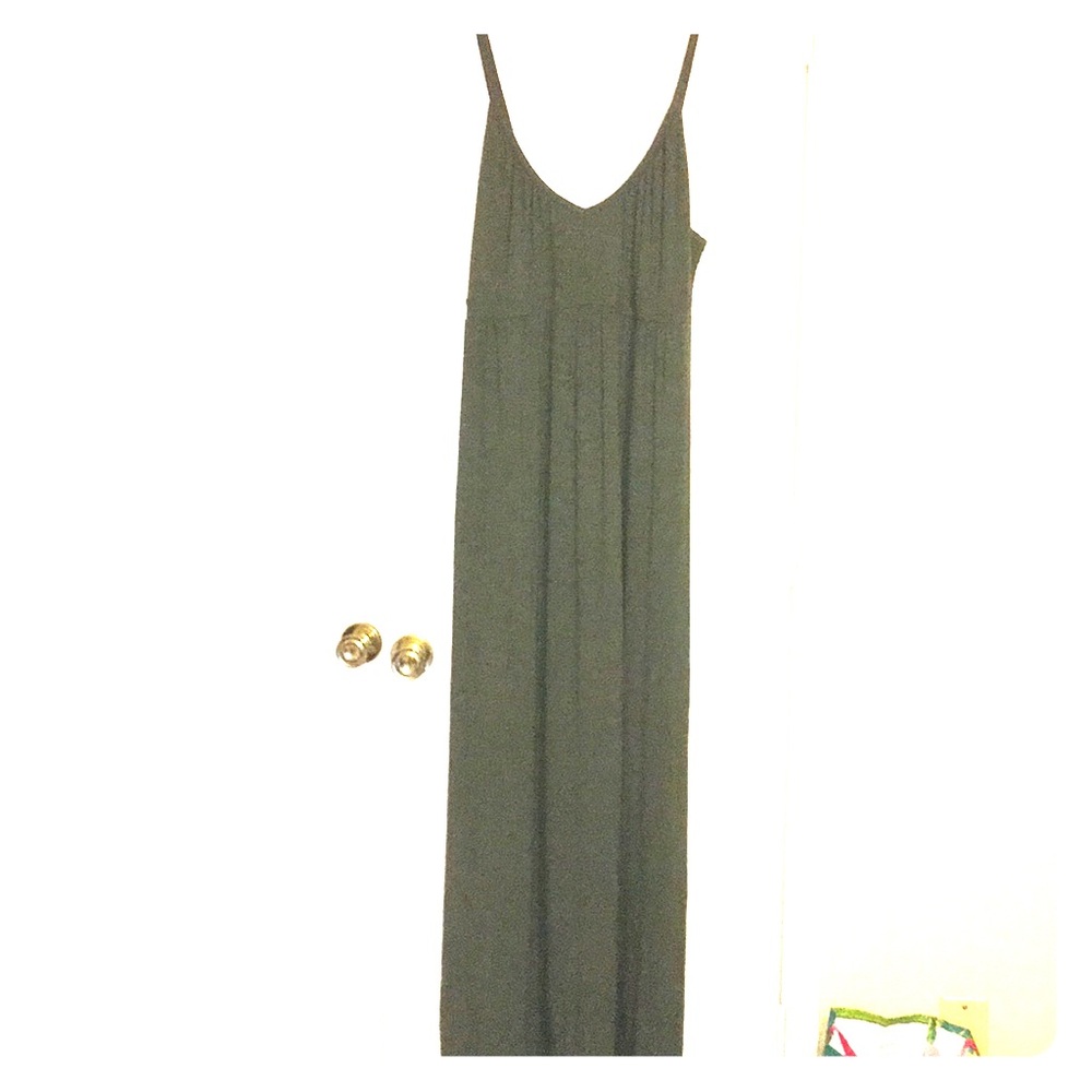 NWT Old Navy Olive Green Maxi Dress
